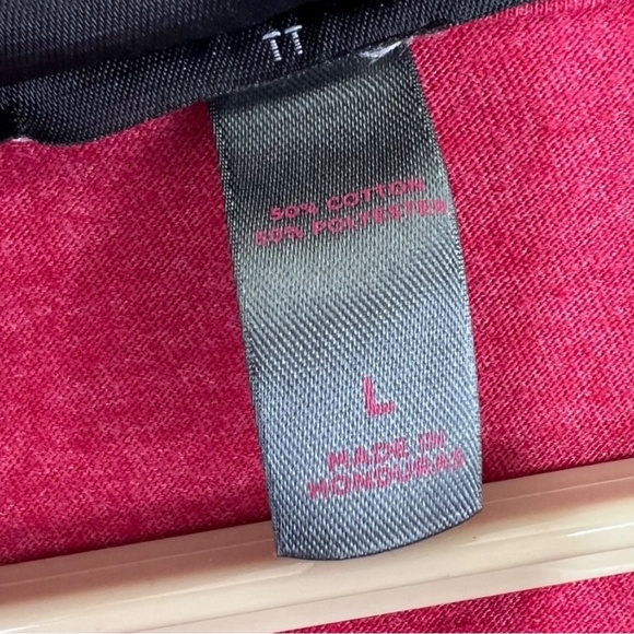 •🏍️ |•HARLEY-DAVIDSON•| Museum Milwaukee Wisconsin Red Short Sleeve Shirt Sz L - Picture 7 of 11